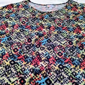 Lularoe Multi-Colored Irma 2XL used